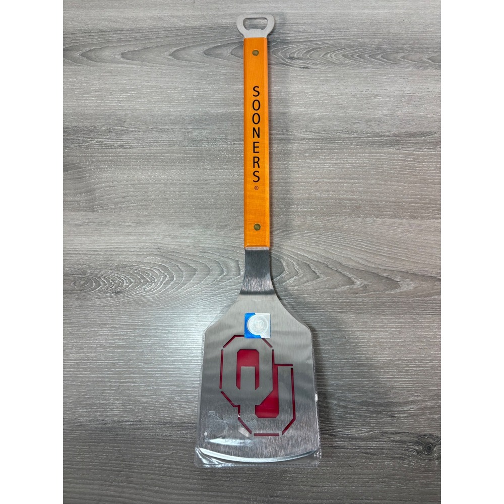 Oklahoma Sooners Sportula Grill‎ Spatula Bottle Opener NCAA Tailgating